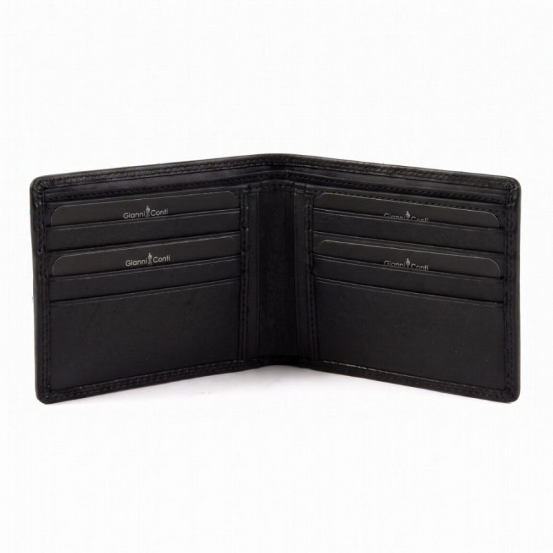 507220 Wallet - Black Leather 507220 Wallet - Black Leather