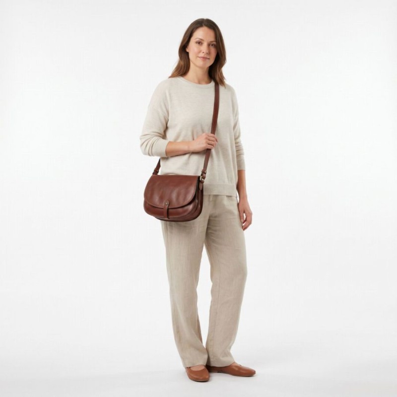 913631 Handbag Brown (T.Moro 28) Leather