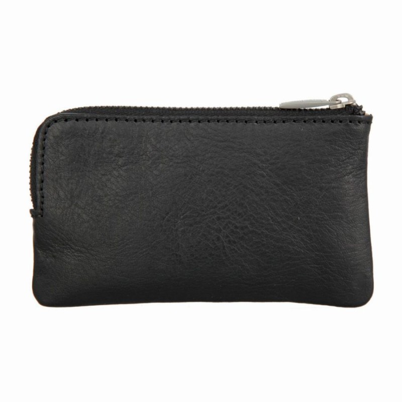 919073 Keyring - Black Leather 919073 Keyring - Black Leather