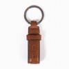 919755 Leather Key Ring 919755 - Dark Brown Leather