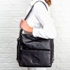 9440546 Handbag- Black Leather