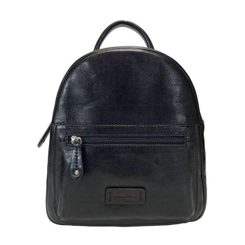 9440556 Leather Backpack 9440556 – Black Leather 9440556 Leather Backpack 9440556 – Black Leather