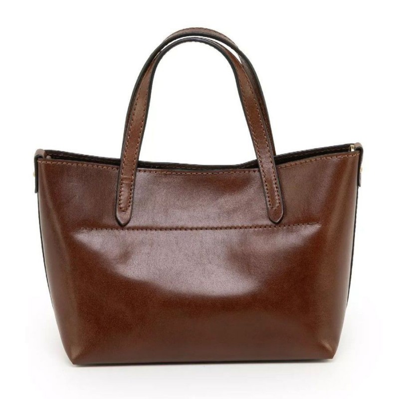 9403020 Handbag - Marrone Leather 9403020 Handbag - Marrone Leather