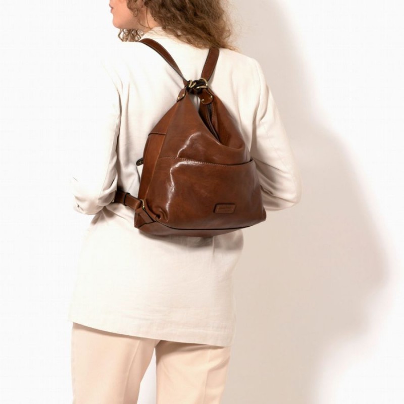 9440546 Shoulder Bag - Cognac Leather