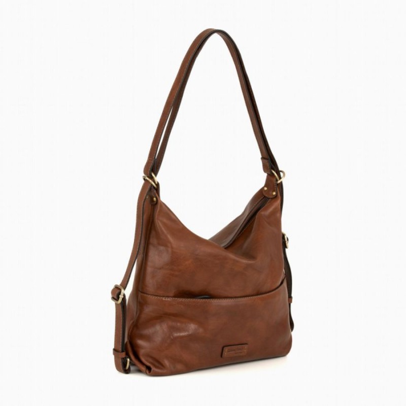 9440546 Shoulder Bag - Cognac Leather
