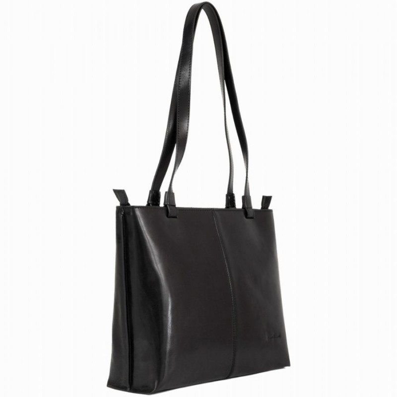 9403023 Shoulder Bag - Black Leather 9403023 Shoulder Bag - Black Leather