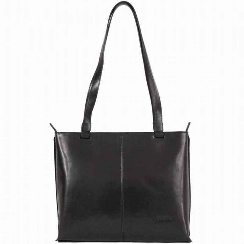 9403023 Shoulder Bag - Black Leather 9403023 Shoulder Bag - Black Leather