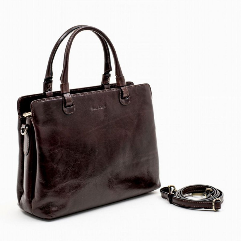 9403661 Handbag - Marrone Leather 9403661 Handbag - Marrone Leather