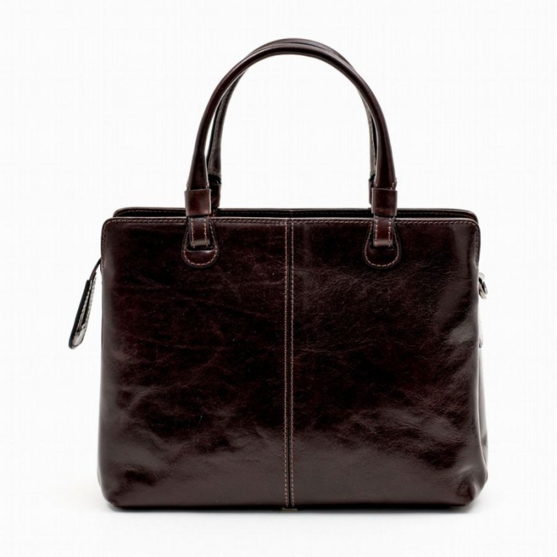 9403661 Handbag - Marrone Leather 9403661 Handbag - Marrone Leather