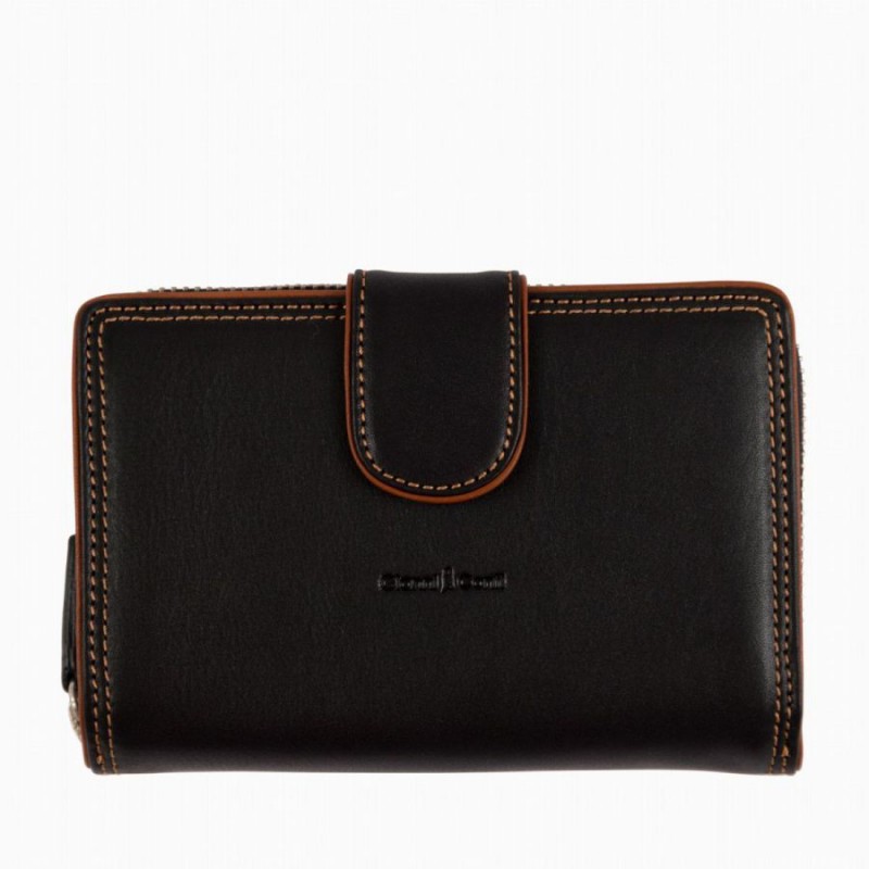 588305 Purse - Black Leather 588305 Purse - Black Leather