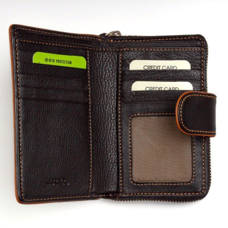 588305 Purse - Black Leather 588305 Purse - Black Leather