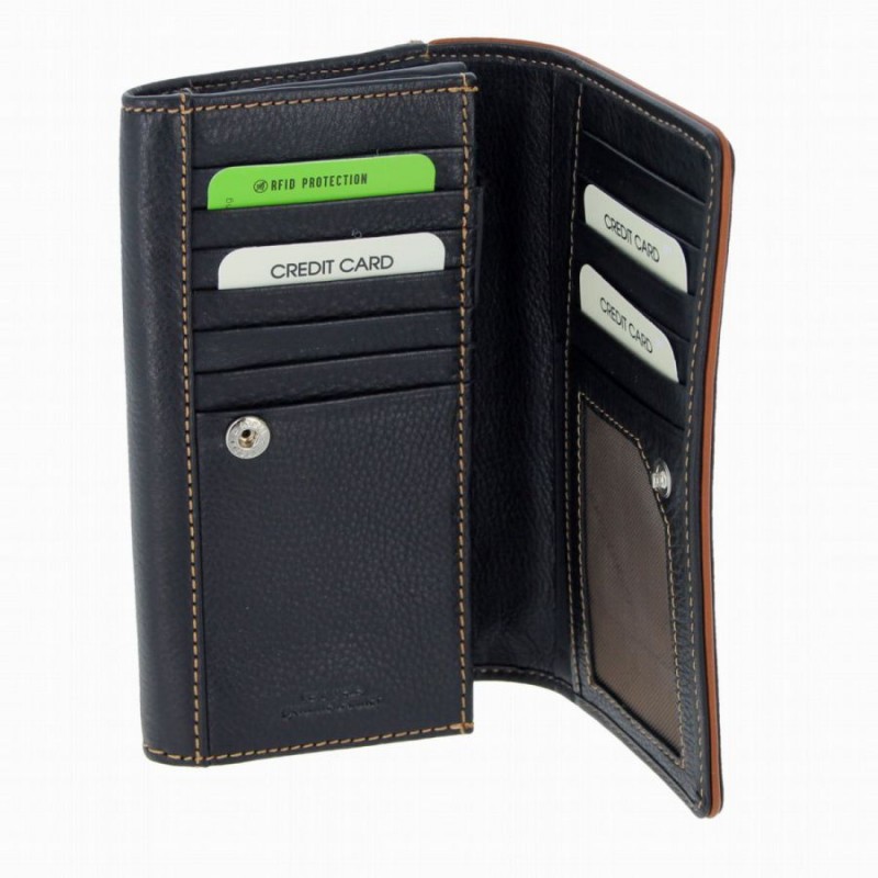 588373 Purse - Black Leather