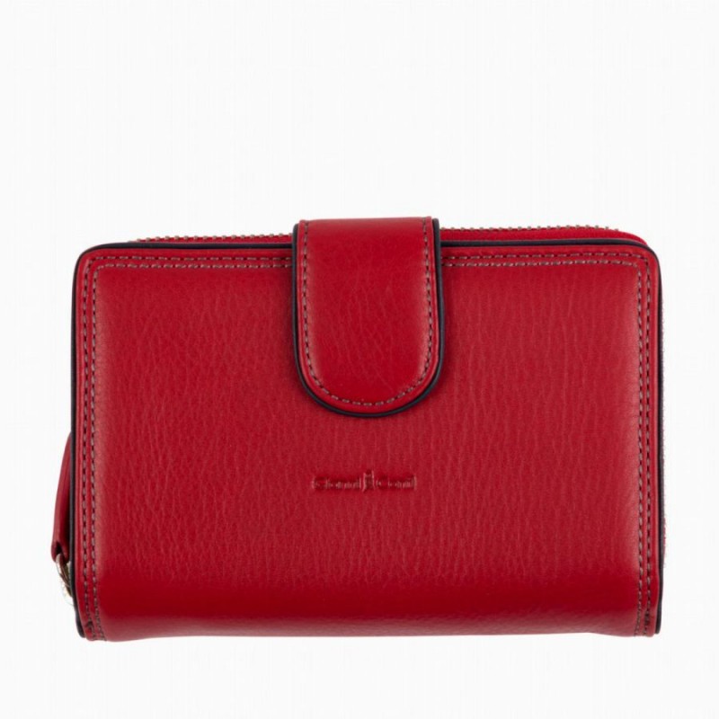 588305 Purse - Rosso-Jeans Leather