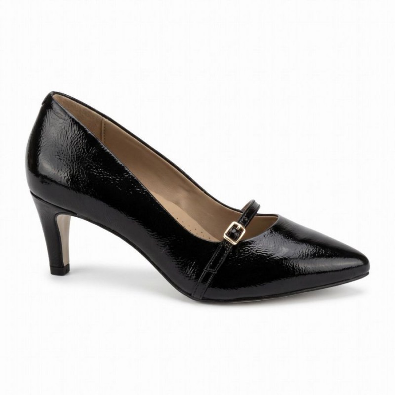 Golden Boot Jess 75037 Shoes - Black Patent