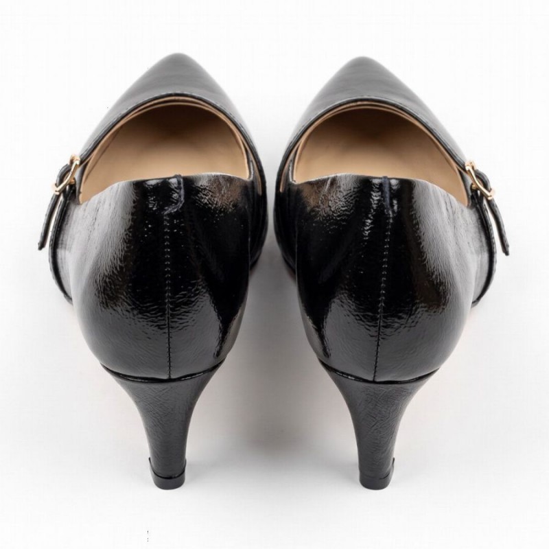 Golden Boot Jess 75037 Shoes - Black Patent