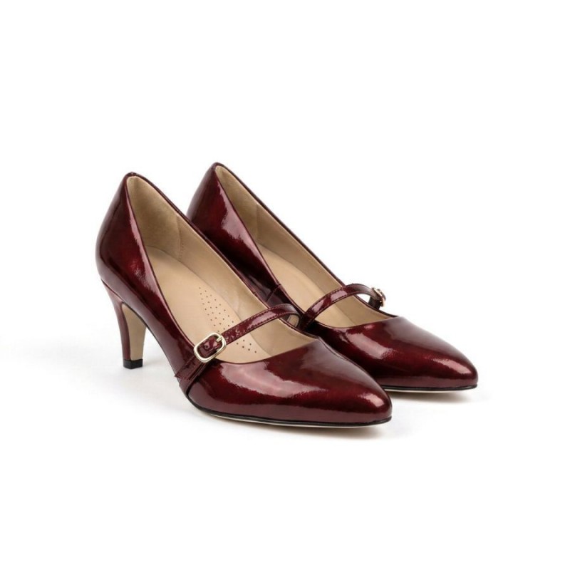 Golden Boot Jess 75037 Shoes - Rosso Patent
