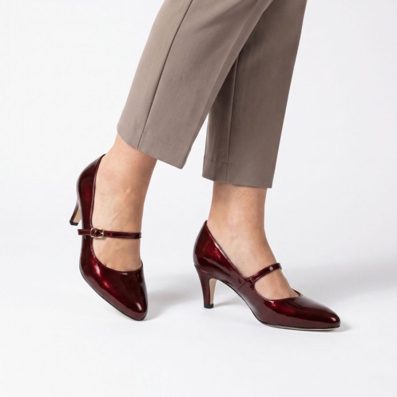 Golden Boot Jess 75037 Shoes - Rosso Patent