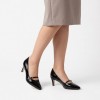 Golden Boot Jess 75037 Shoes - Black Patent