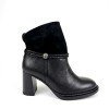 Alabama HI265132 Ankle Boots - Black Leather Alabama HI265132 Ankle Boots - Black Leather