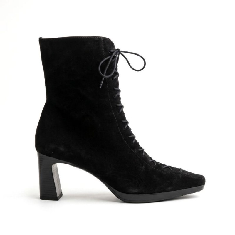 Bangkok HI265227 Ankle Boots - Black Suede