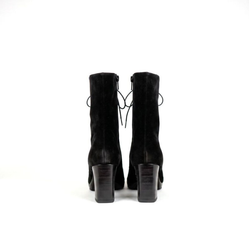 Bangkok HI265227 Ankle Boots - Black Suede