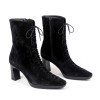 Bangkok HI265227 Ankle Boots - Black Suede