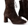 Bangkok HI265227 Ankle Boots - Espresso Suede