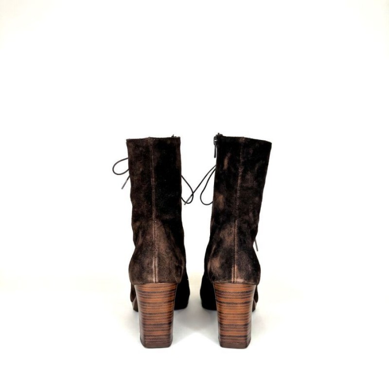 Bangkok HI265227 Ankle Boots - Espresso Suede