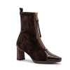 Bangkok HI265085 Ankle Boots - Honey Suede