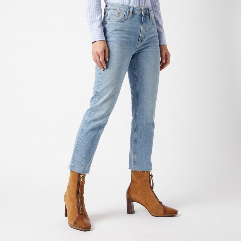 Bangkok HI265085 Ankle Boots - Honey Suede