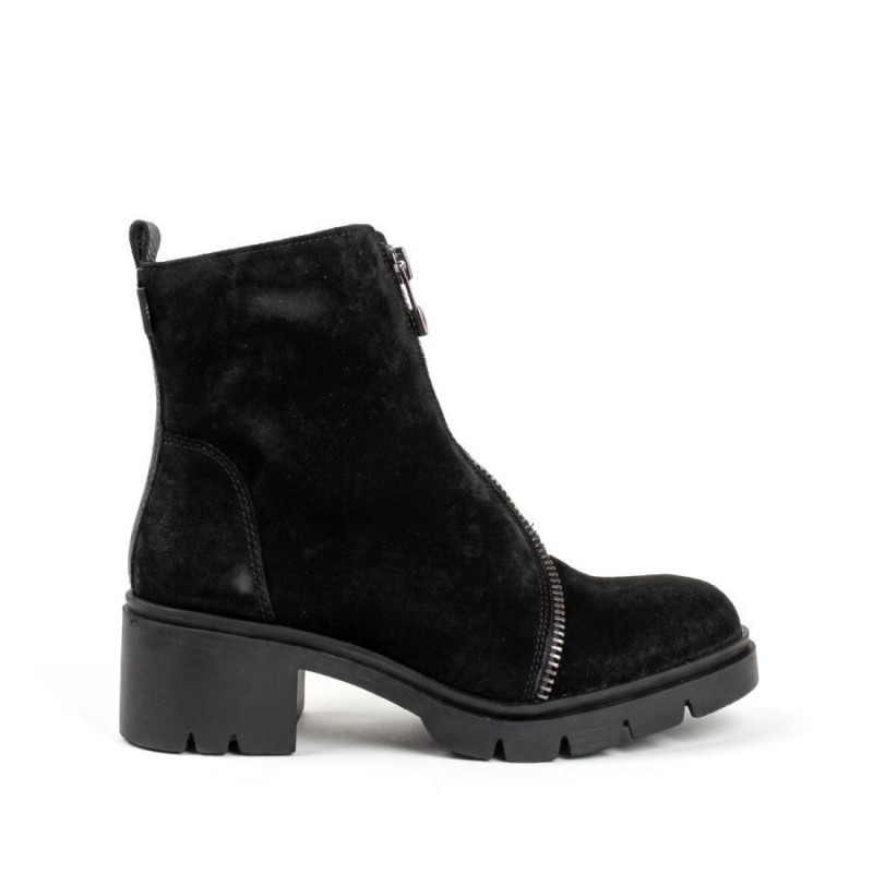 Chicago HI265102 Ankle Boots - Black Suede Chicago HI265102 Ankle Boots - Black Suede