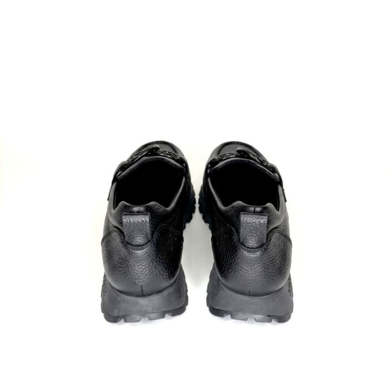 Oregon HI265183 Loafers - Black Leather