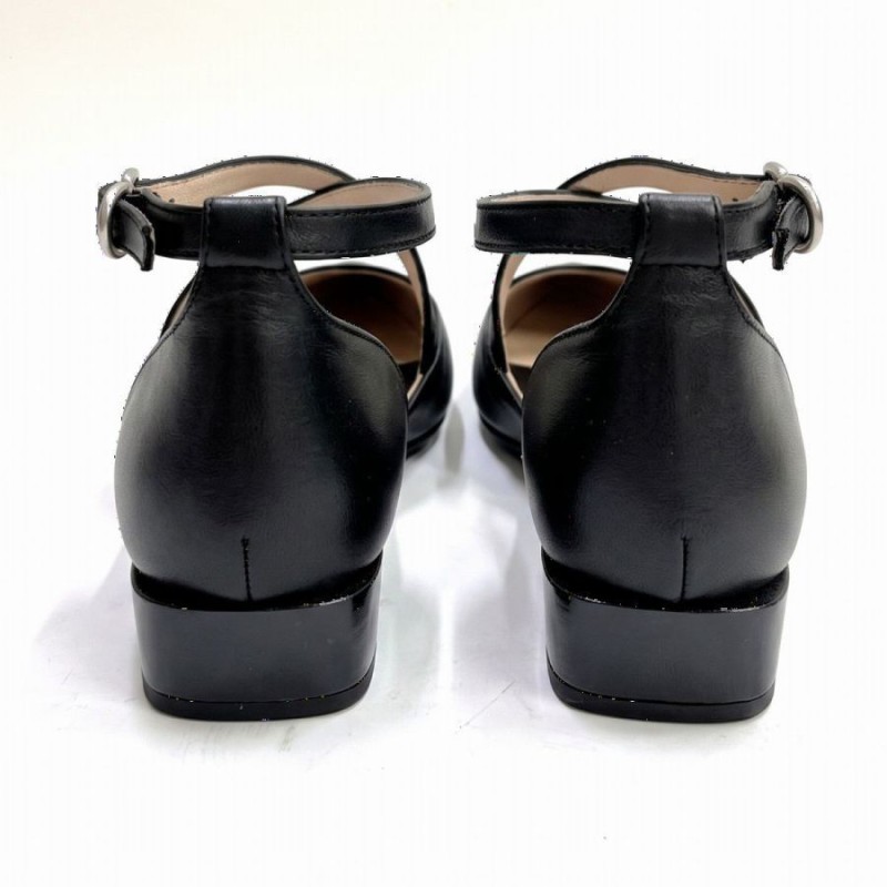 Lila BHV264811 Shoes - Black Leather Lila BHV264811 Shoes - Black Leather