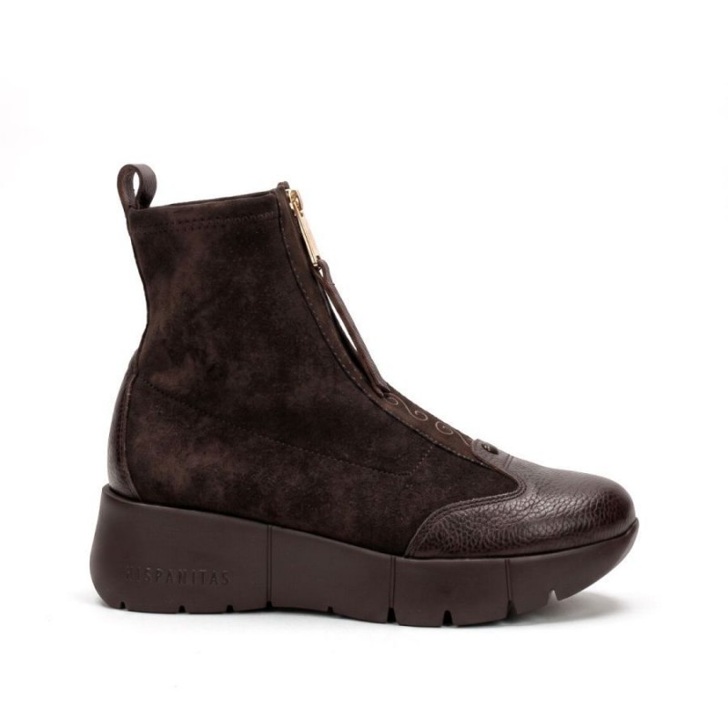 Montana HI265104 Ankle Boots - Espresso Suede