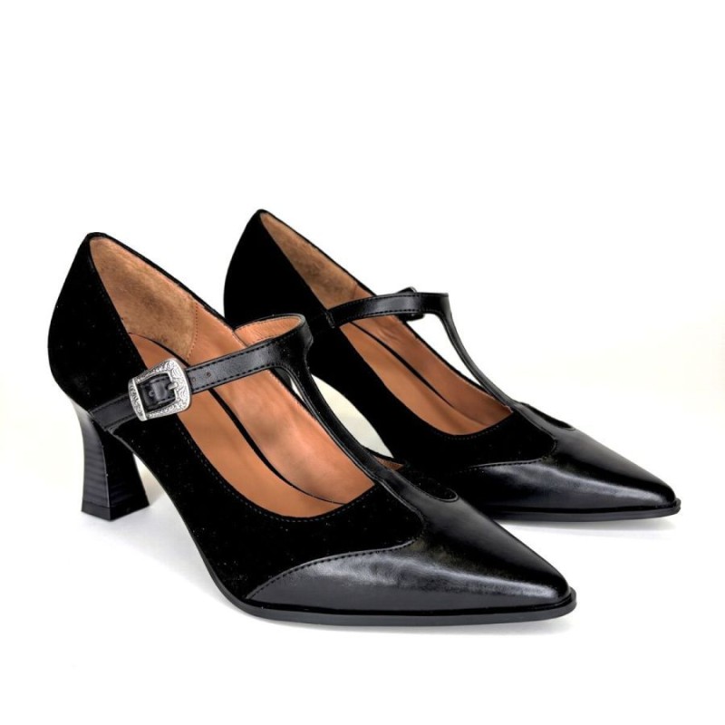 Paris Shoes HI264952 Shoes – Black Leather