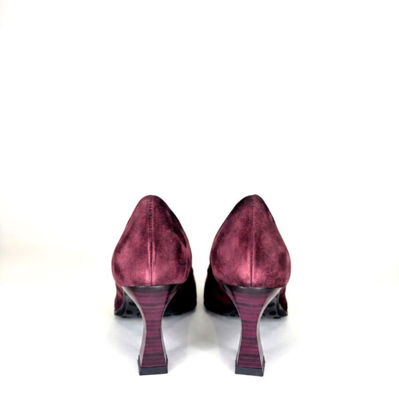 Paris HI264951 Court Shoes - Bordeaux Suede