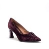 Paris HI264951 Court Shoes - Bordeaux Suede