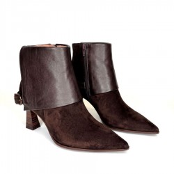 Hispanitas Paris HI265070 Ankle Boots - Espresso Suede Hispanitas Paris HI265070 Ankle Boots - Espresso Suede