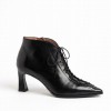 Paris HI264960 Ankle Boots - Black Leather