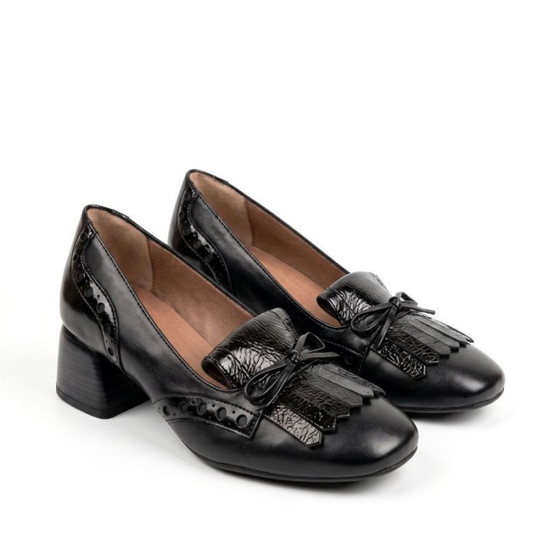 Varsovia HI265202 Shoes - Black Leather