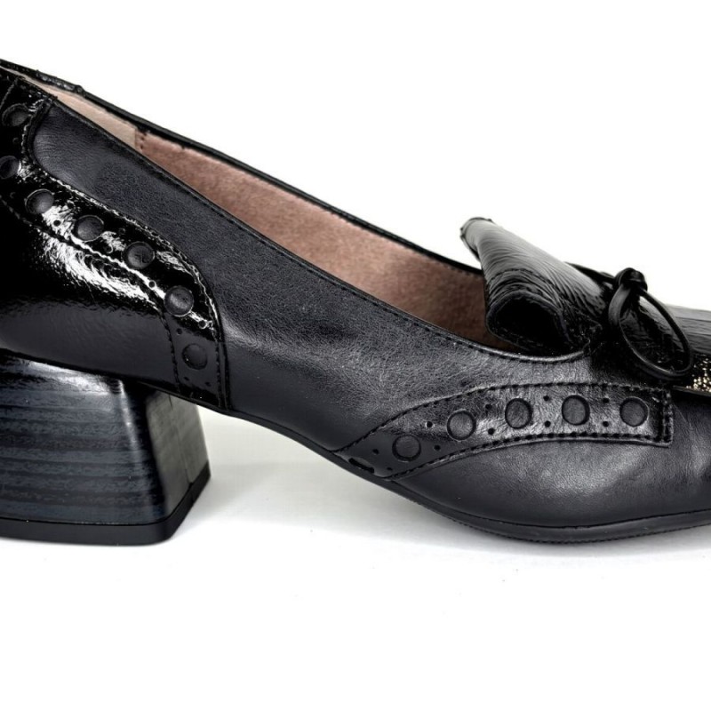 Varsovia HI265202 Shoes - Black Leather