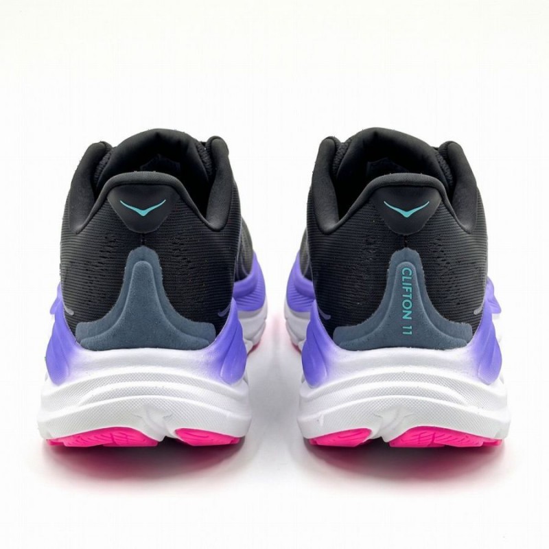 Clifton 11 1176573 Trainers - Black / Neon Nebula