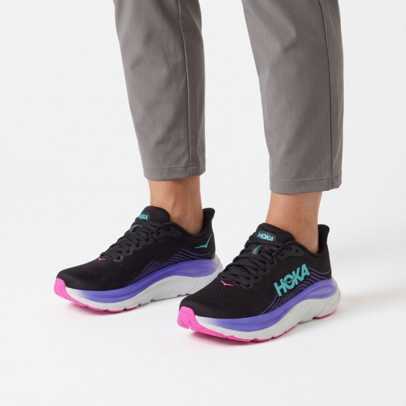 Clifton 11 1176573 Trainers - Black / Neon Nebula