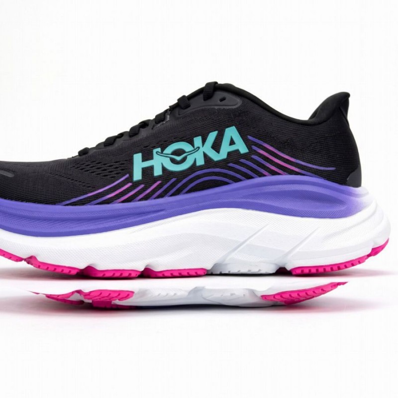 Clifton 11 1176573 Trainers - Black / Neon Nebula