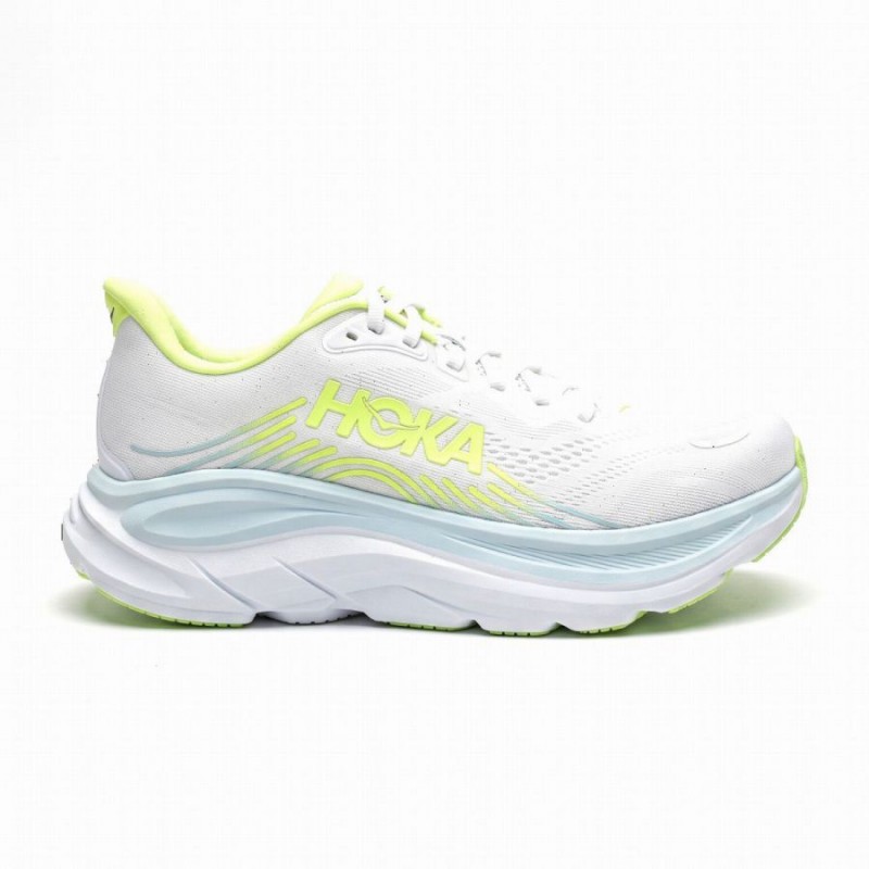 Clifton 11 1176573 Trainers - Frost / Neon Yuzu