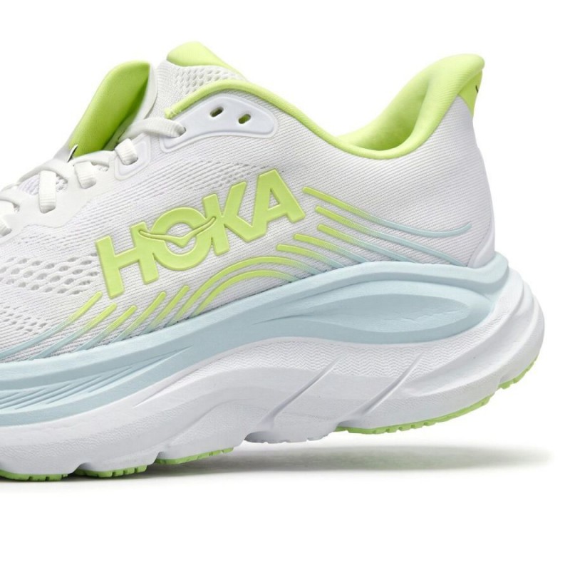 Clifton 11 1176573 Trainers - Frost / Neon Yuzu