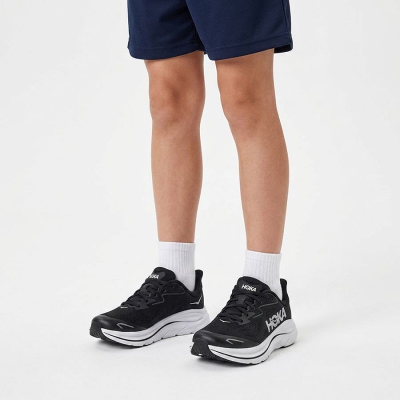 Clifton 10 Big Kids 1168860 Trainers - Black/White
