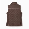 Boughton Diamond Quilt Gilet - Walnut