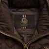 Boughton Diamond Quilt Gilet - Walnut