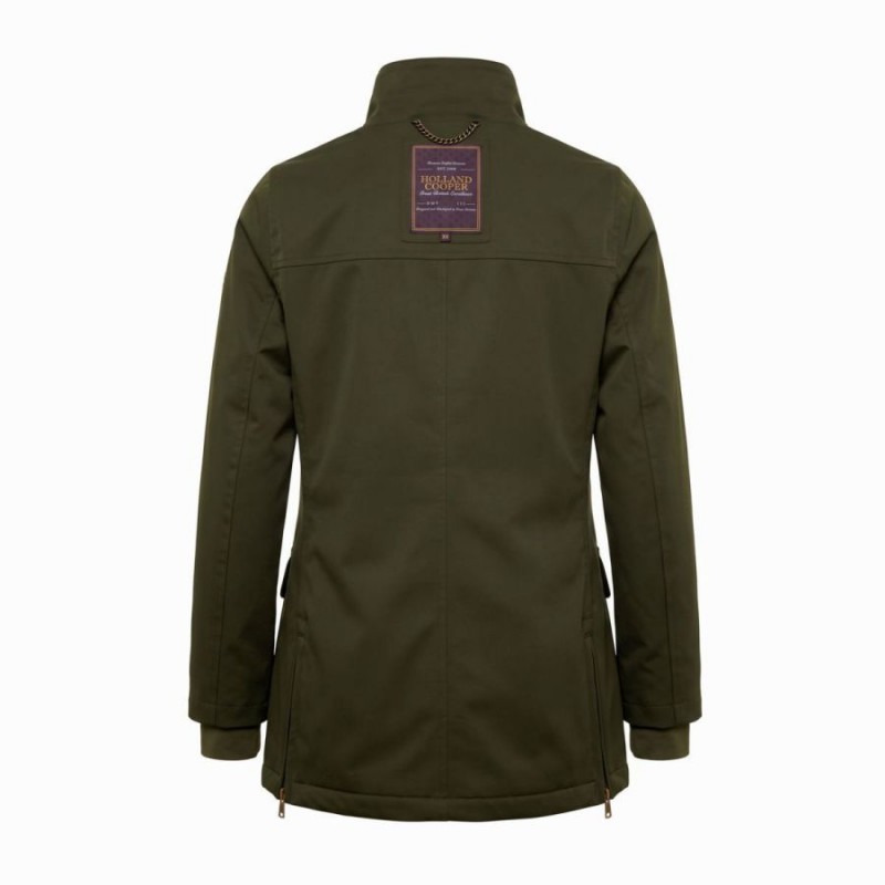 Bramwell Waterproof County Coat - Khaki